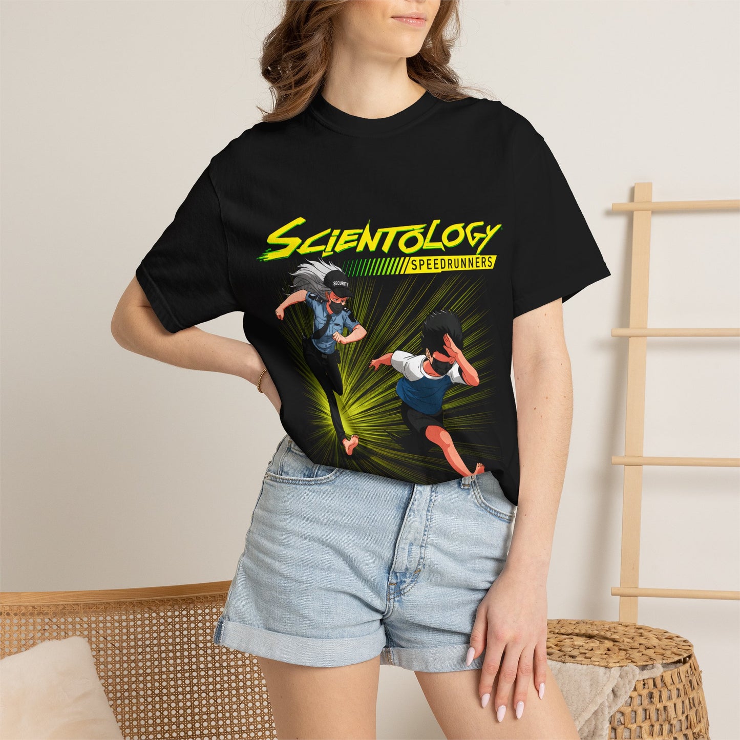 Scientology Speedrunners Graphic T-Shirt