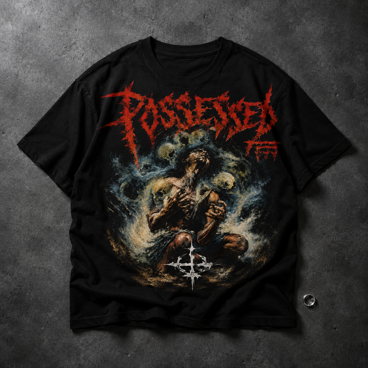 Possessed Gothic Death Metal Band Tee