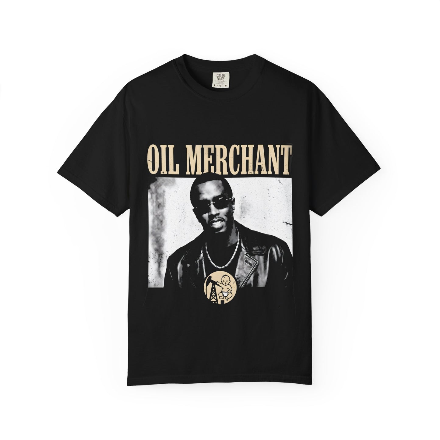 Oil Merchant T-Shirt — Vintage Hip-Hop Graphic Tee