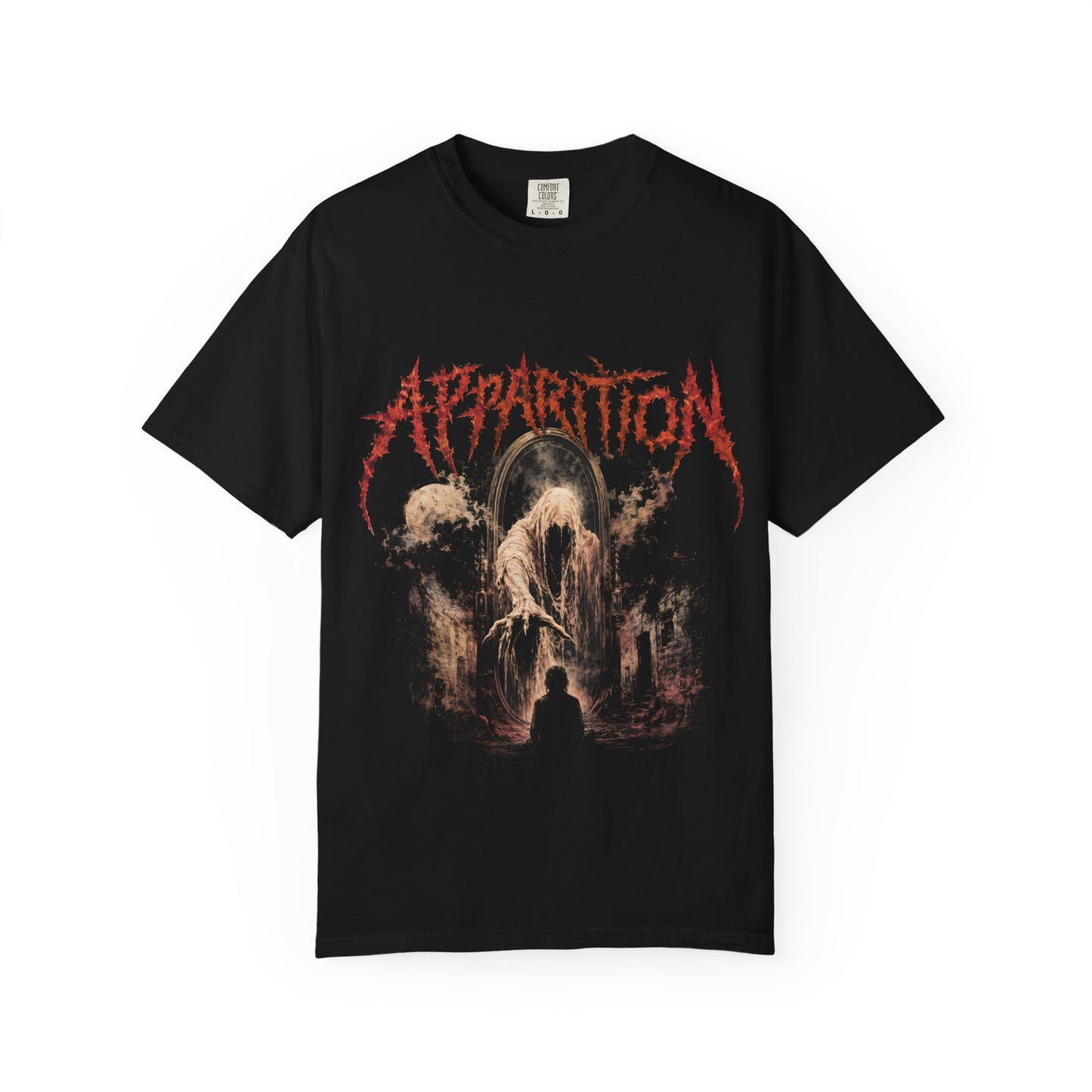 Apparition Graphic T-Shirt — Haunted Metal Band Tee