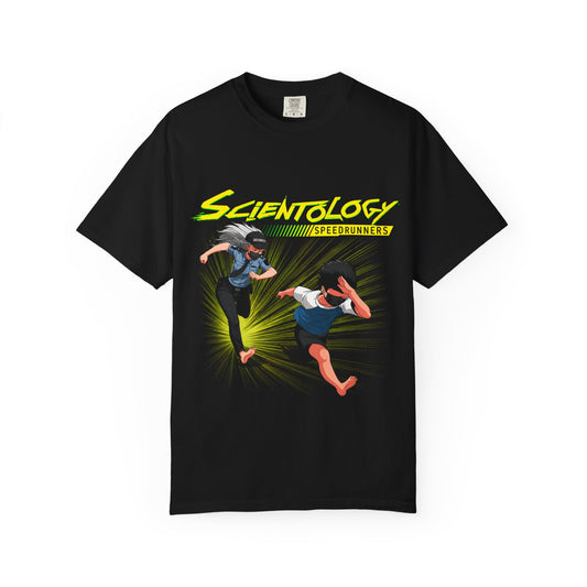 Scientology Speedrunners Graphic T-Shirt