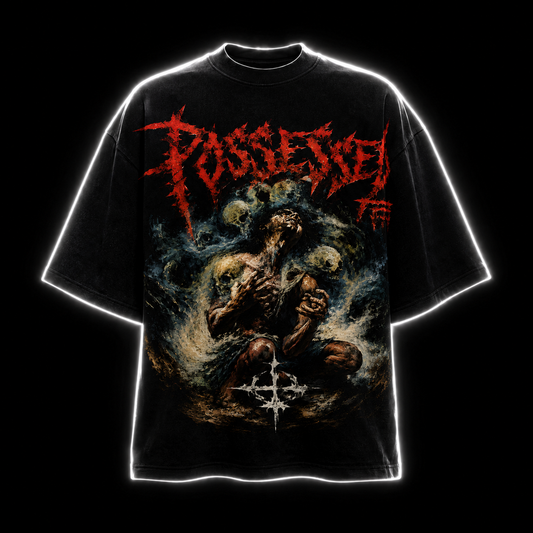 Possessed Gothic Death Metal Band Tee