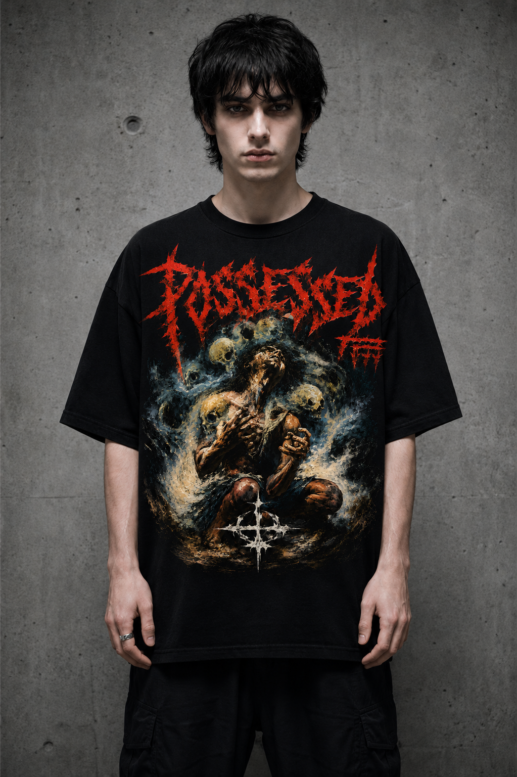 Possessed Gothic Death Metal Band Tee