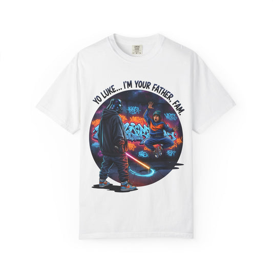 "Yo Luke... I'm Your Father, Fam" Street Art Lightsaber Tee