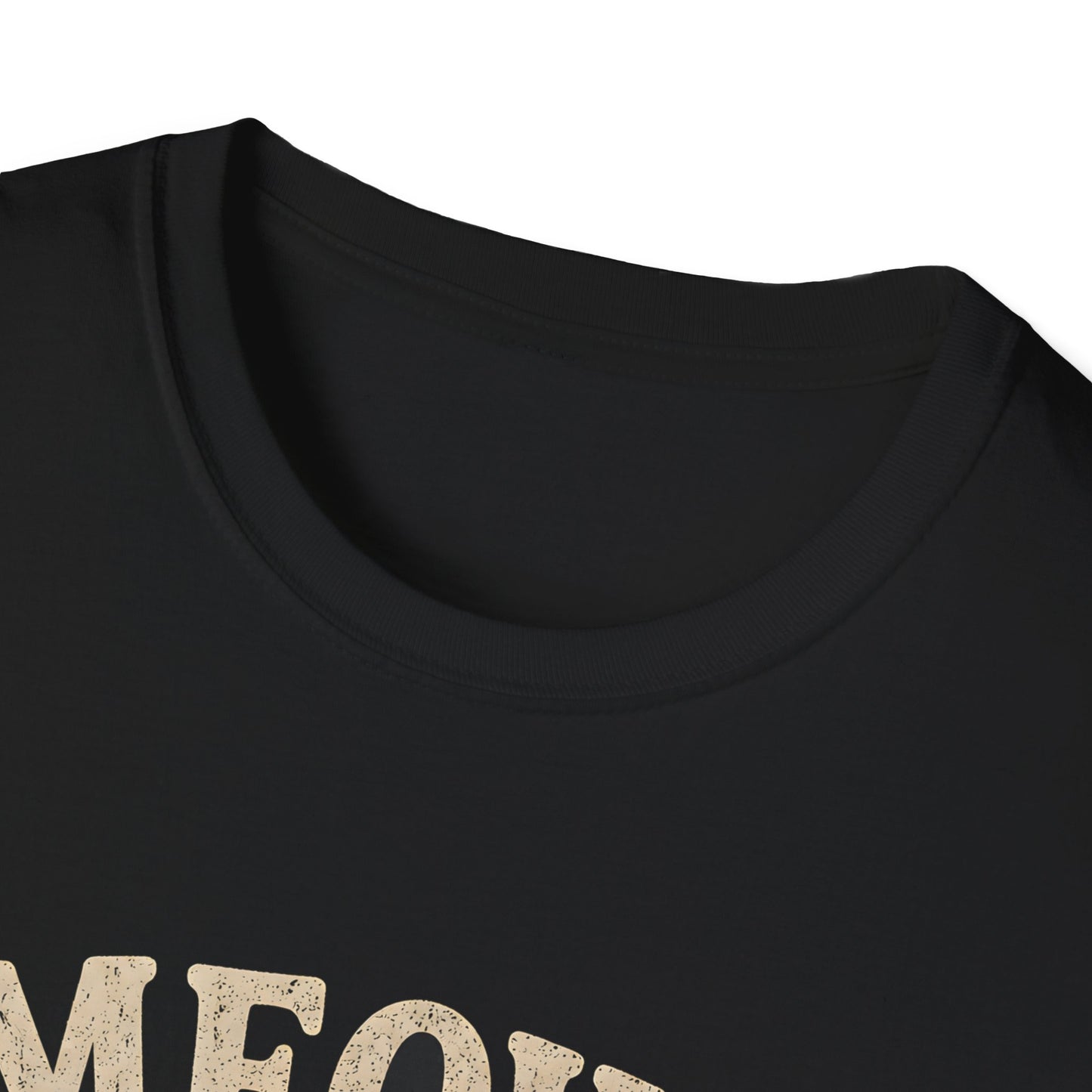 Cat T-Shirt — "MEOWL" Cute Vintage Cat Graphic Tee for Cat Lovers