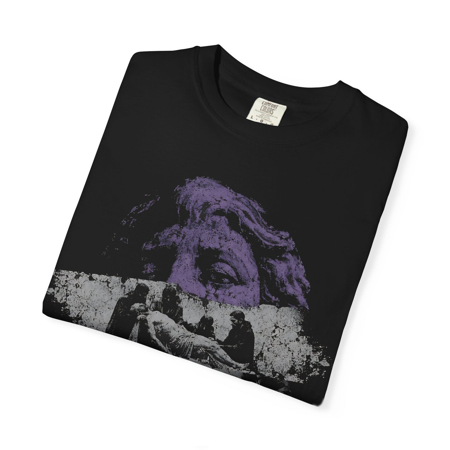Sacrifice Gothic Statue Graphic T-Shirt